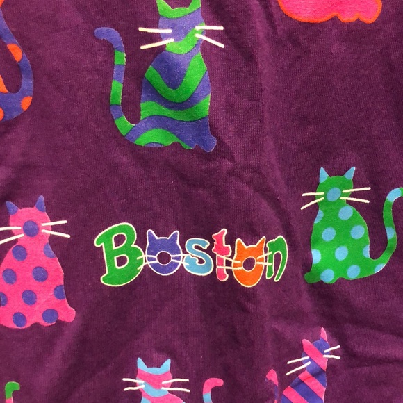Cotton nightshirt decorated with cute cats!! - Picture 2 of 3